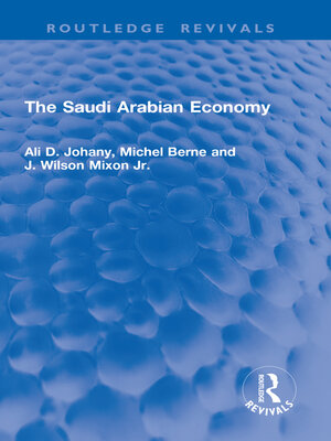 cover image of The Saudi Arabian Economy